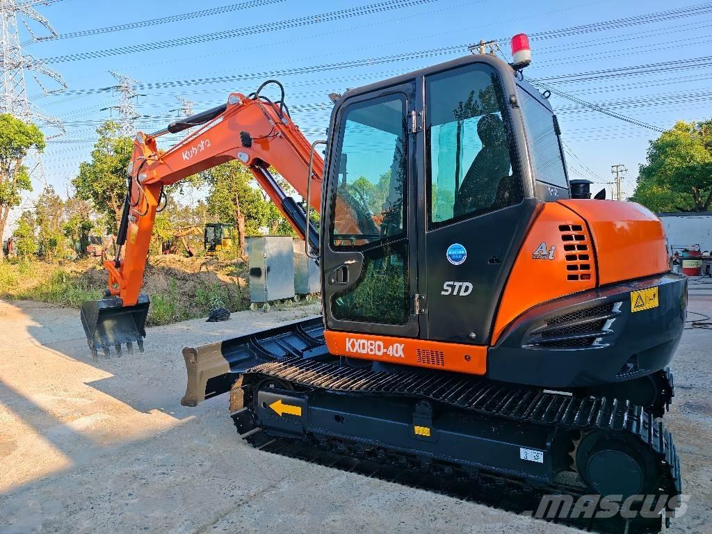 Kubota KX 080-4 CX Midibagger  7t - 12t