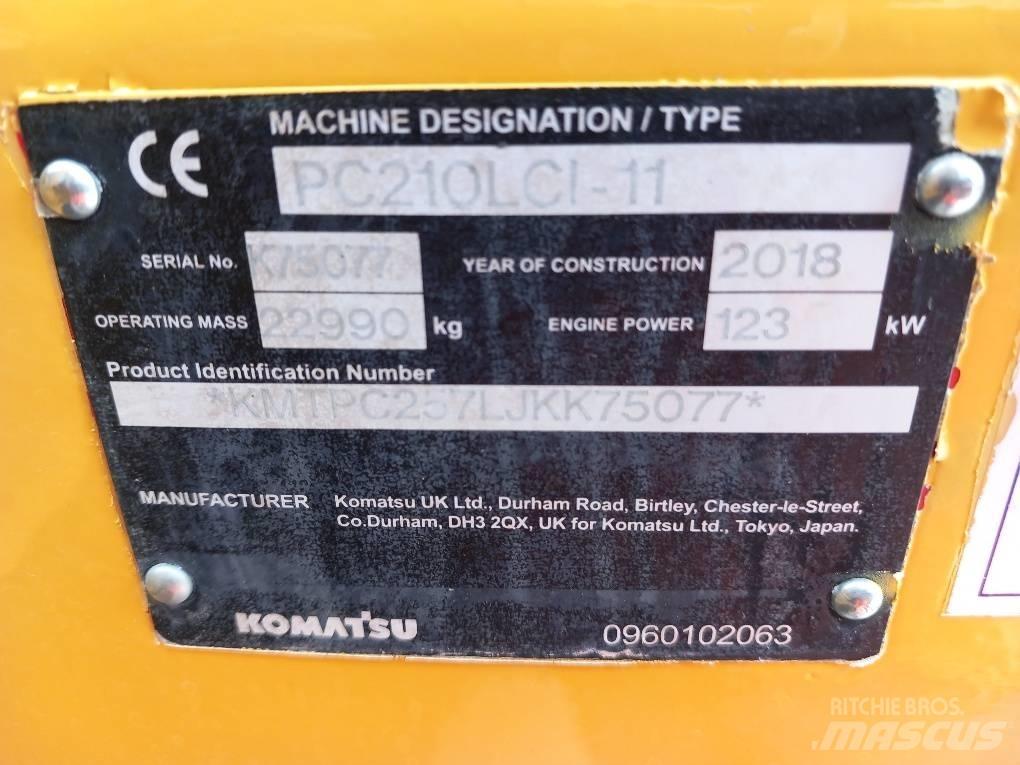 Komatsu PC210LCI-11 Raupenbagger