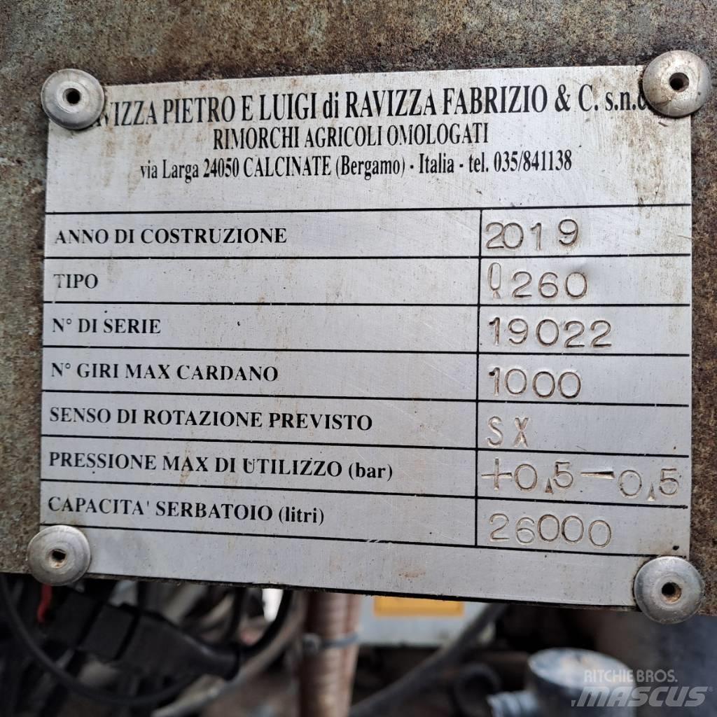 RAVIZZA CB260S4ASIB Gülletankwagen