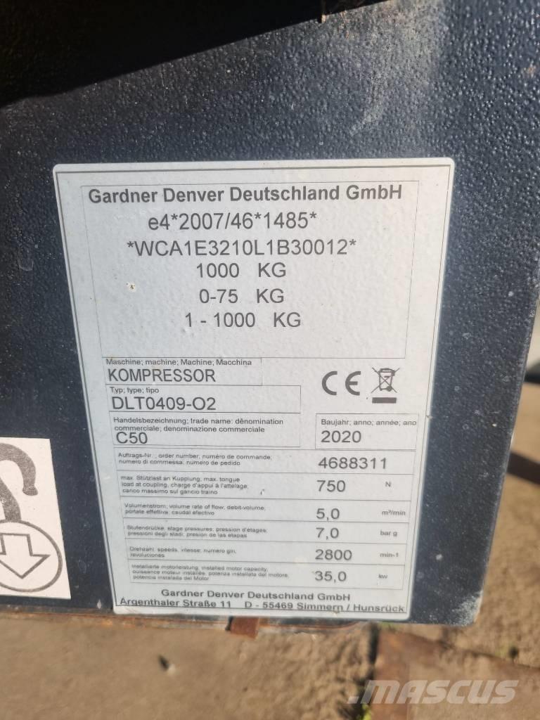 Compair C50 Kompressoren