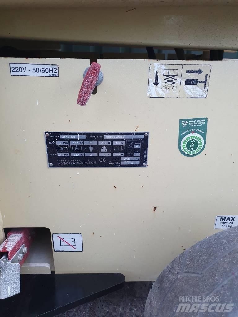JLG 2646 ES Scheren-Arbeitsbühnen