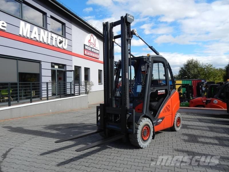 Linde H30T-02 LPG heftrucks