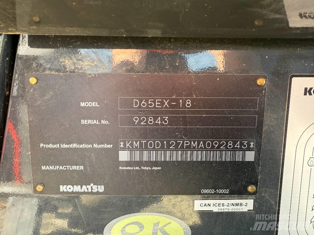 Komatsu D65EX-18 Bulldozer
