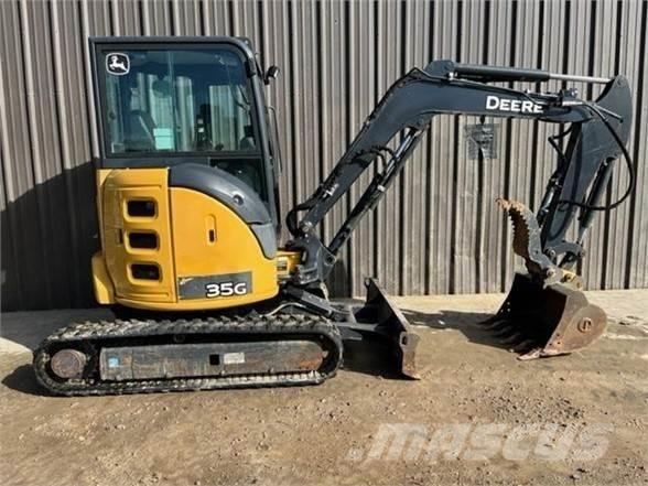 John Deere 35G Minibagger < 7t