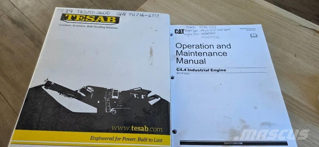 Tesab TS3600 Sieb- und Brechanlagen