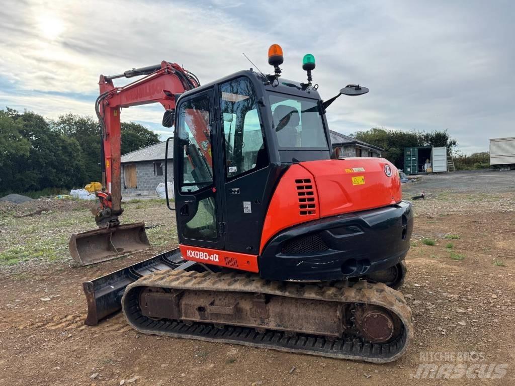 Kubota KX 080-4 Midibagger  7t - 12t