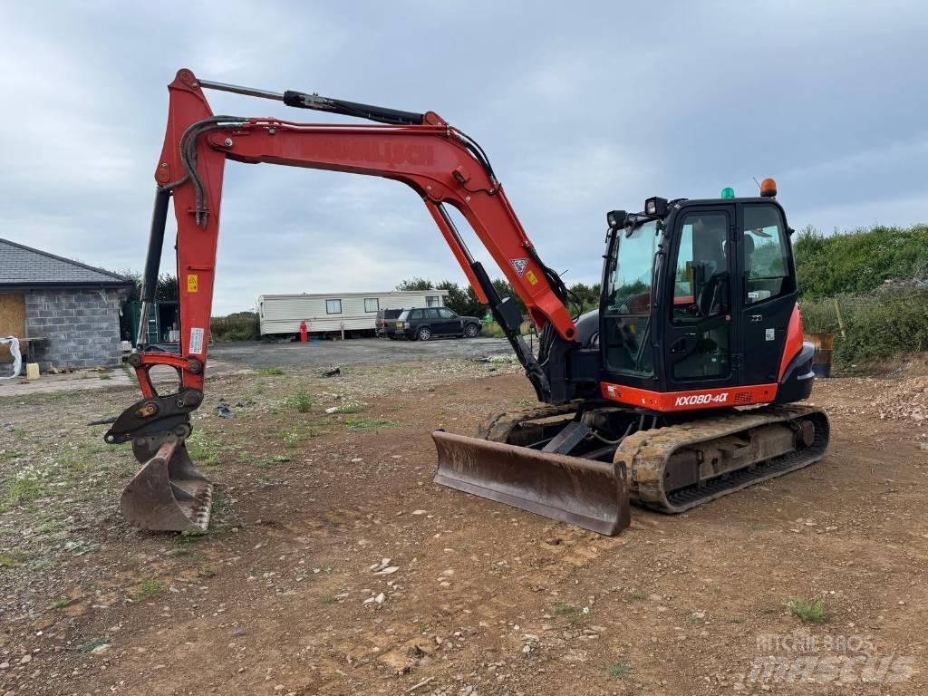 Kubota KX 080-4 Midibagger  7t - 12t