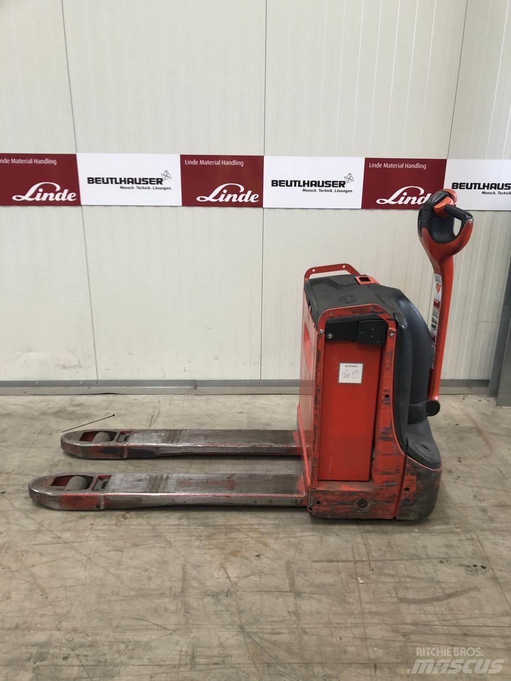 Linde T16 Niedergabelstapler