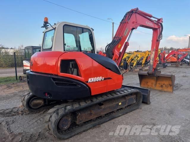 Kubota KX 080-3 Midibagger  7t - 12t