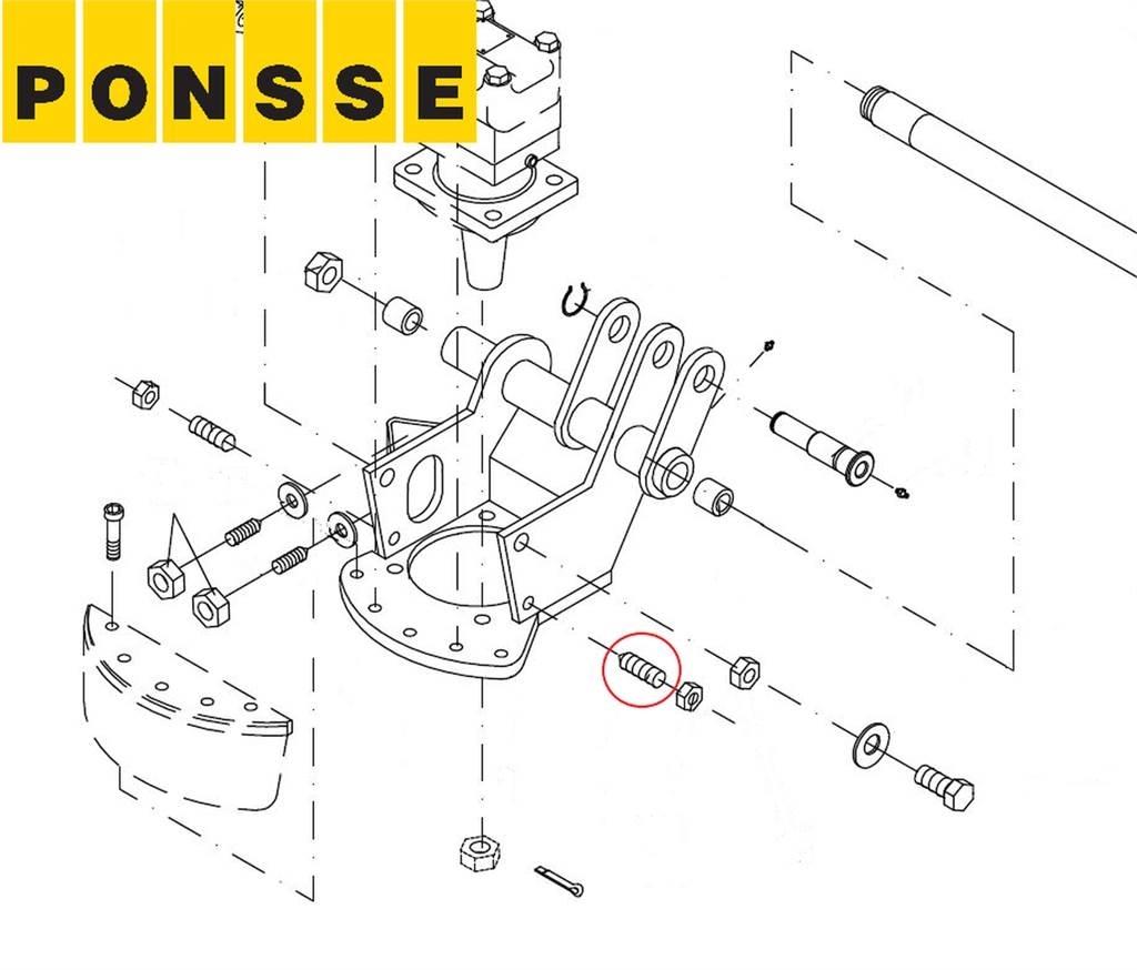 Ponsse 0006853 Förderkrane