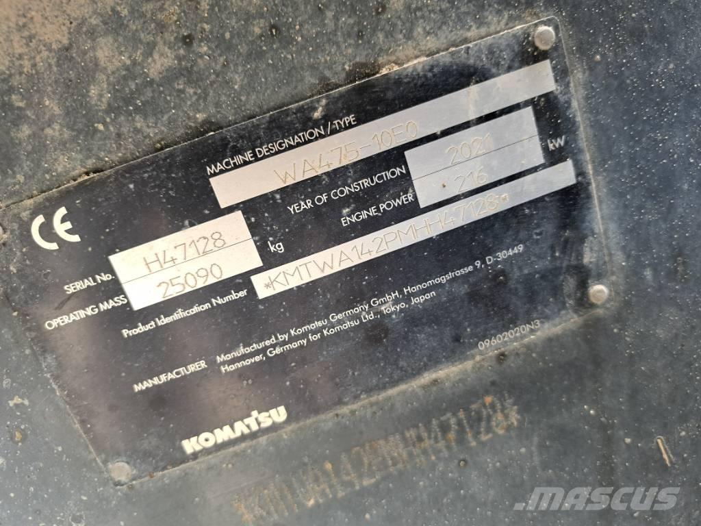 Komatsu WA475-10E0 Radlader