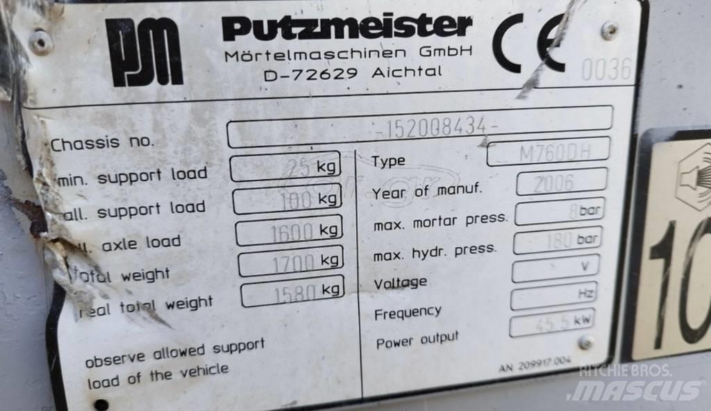 Putzmeister 760 Estrichmaschinen
