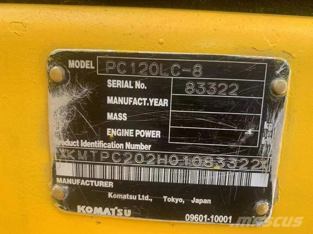 Komatsu PC 120-8 Midibagger  7t - 12t