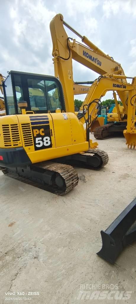 Komatsu PC 58 Minibagger < 7t