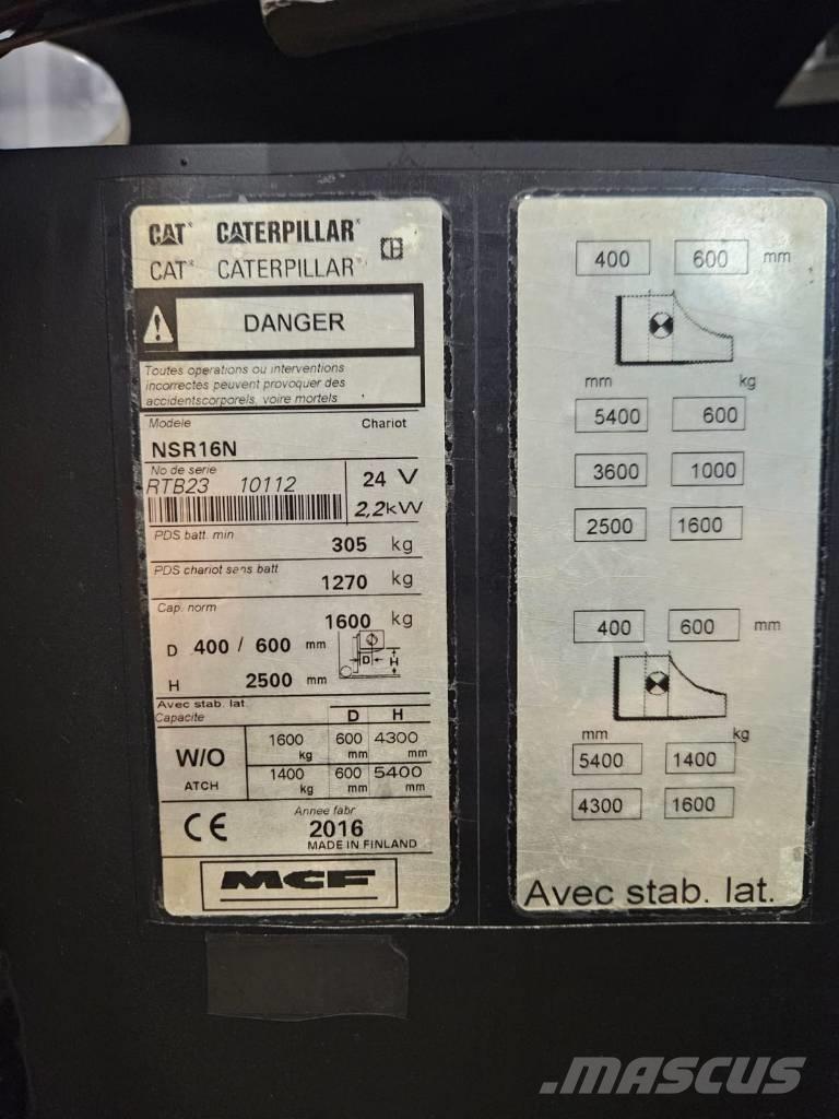 CAT NSR16N (Myyty) Zelfrijdende stapelaars