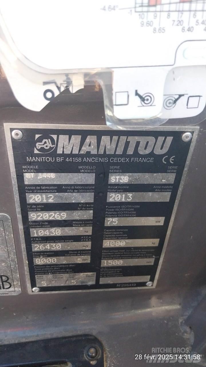 Manitou MT1440 Teleskoplader