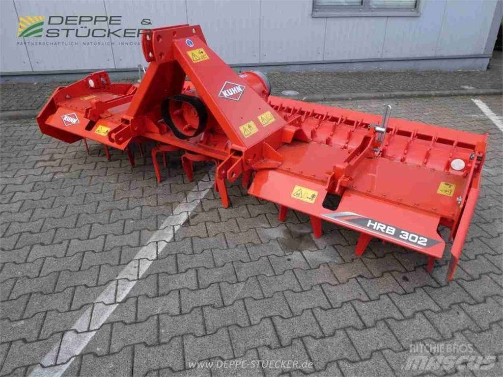 Kuhn HRB 302 D Motoreggen / Rototiller
