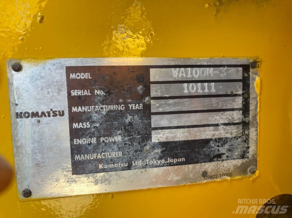 Komatsu WA100M-3 Radlader