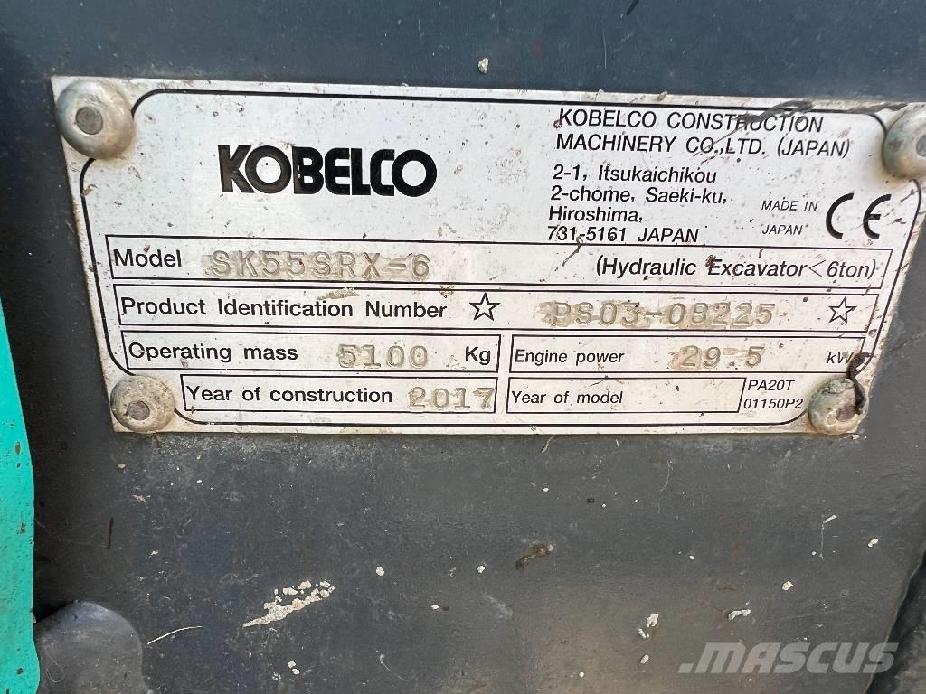Kobelco SK 55 SRX-6 Minibagger < 7t
