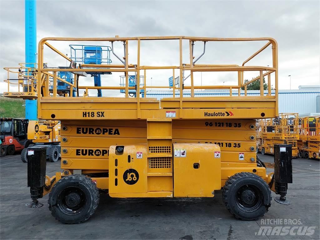Haulotte H18SX Scheren-Arbeitsbühnen