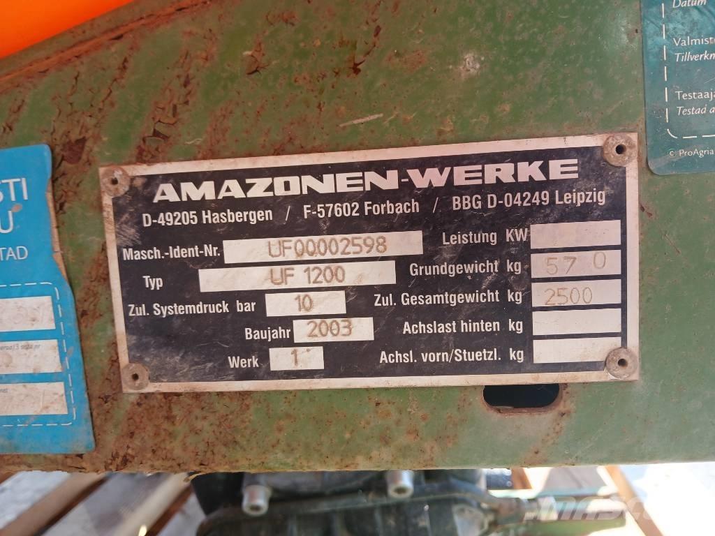 Amazone UF 1200 15m Anbauspritzen