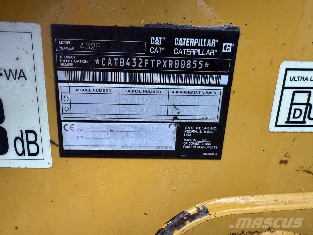 CAT 432 F Baggerlader