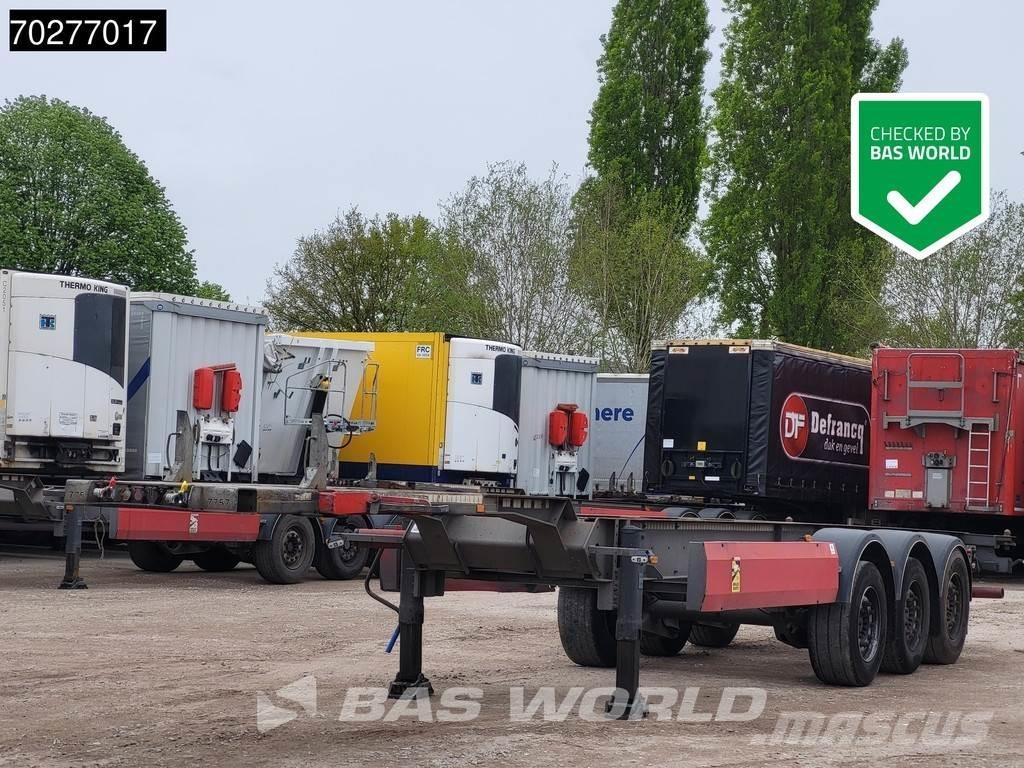 Van Hool 3 axles Containerauflieger
