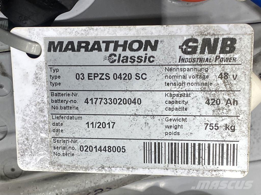 Linde R10B-01 Schubmaststapler