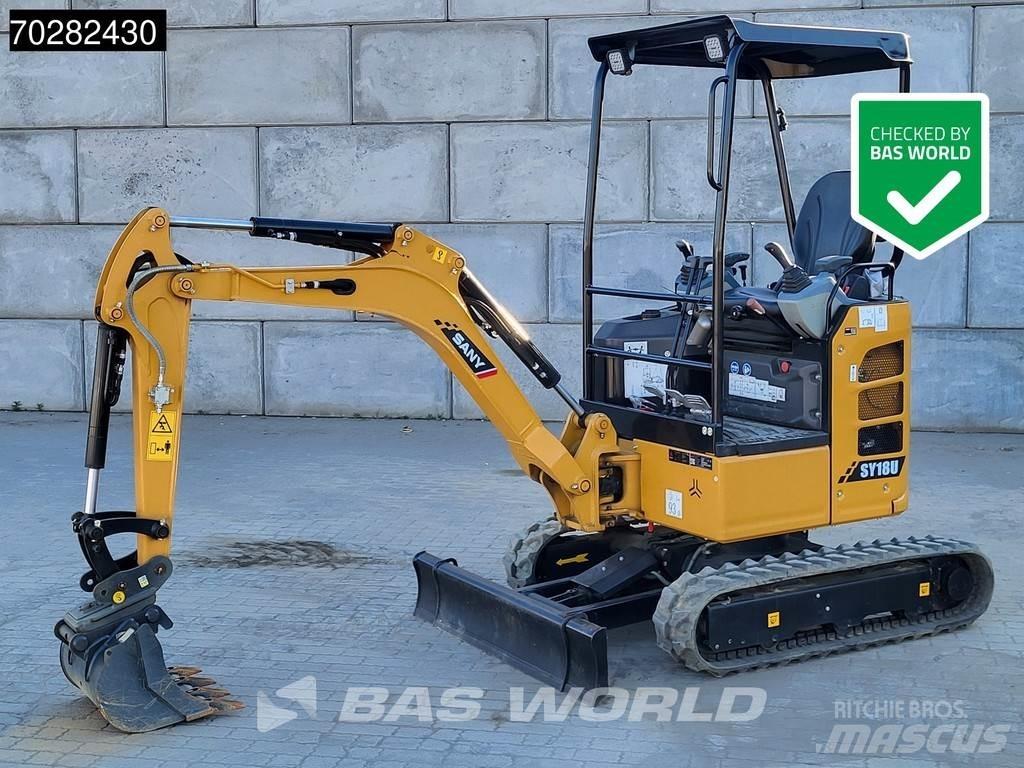 Sany SY18U Minibagger < 7t