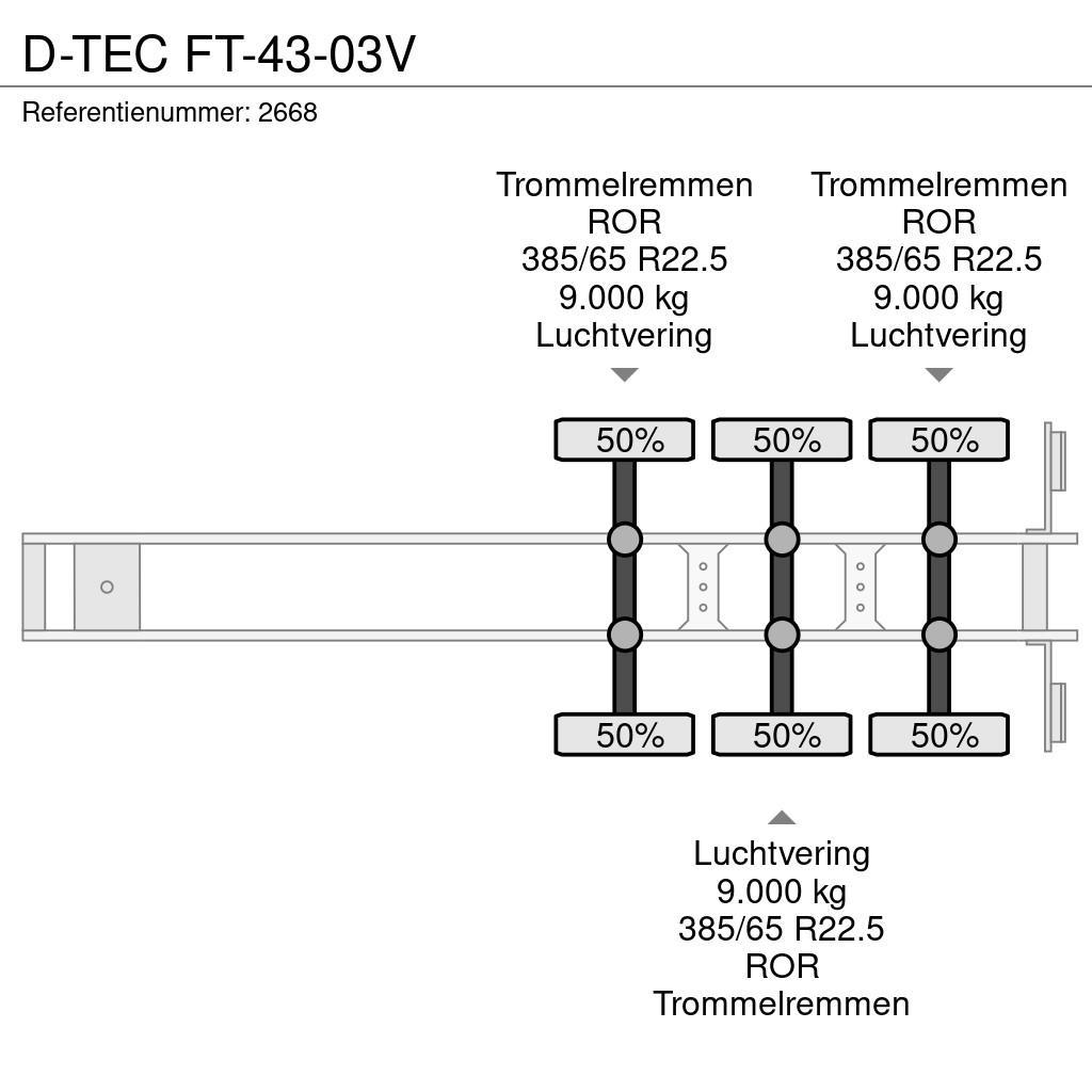D-tec FT-43-03V Auflieger-Wechselfahrgestell