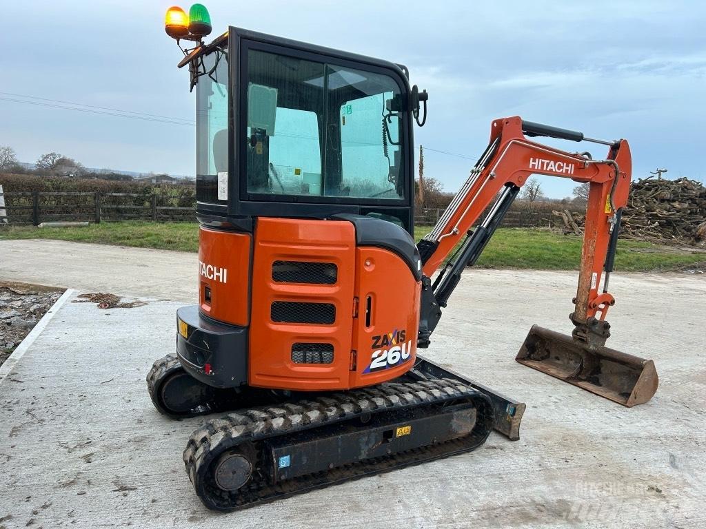 Hitachi ZX 26 U-6 Minibagger < 7t