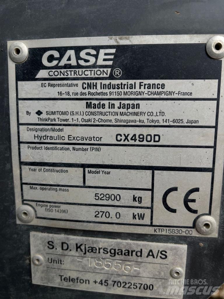 CASE CX 490 D Raupenbagger