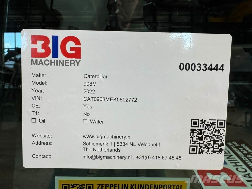 CAT 908M Radlader