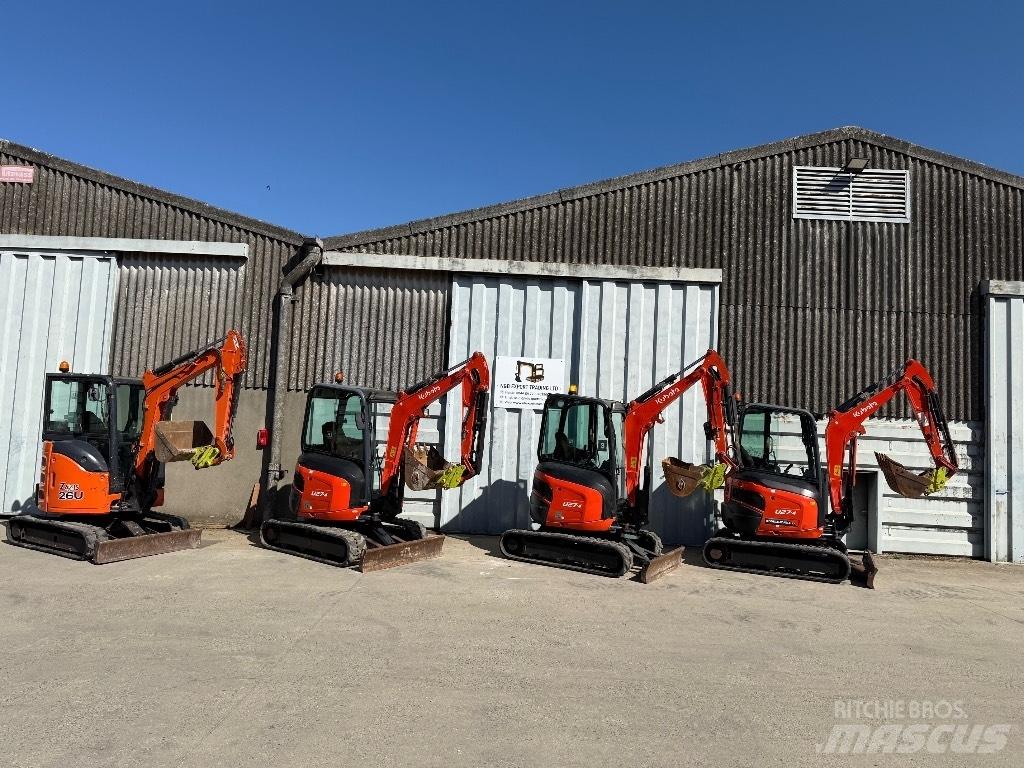 Kubota U 27 Minibagger < 7t