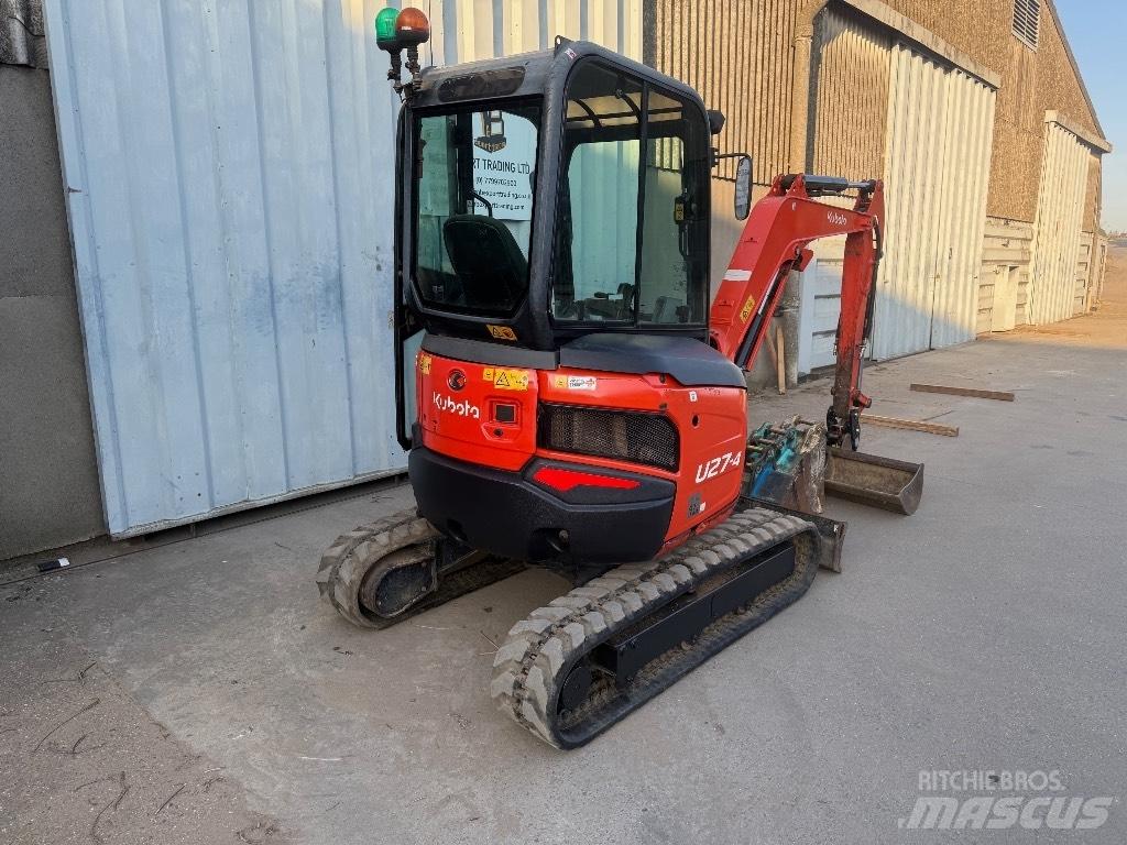 Kubota U 27 Minibagger < 7t