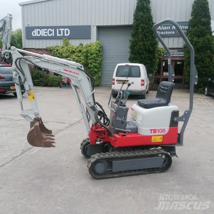 Takeuchi TB108 Minibagger < 7t