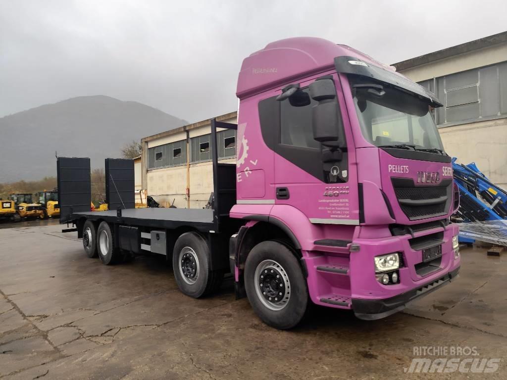 Iveco STRALIS 320S46 Pritschenwagen mit Seilwinde