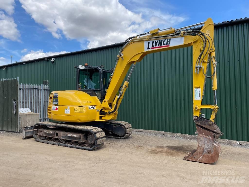 Komatsu PC 80 MR-5E0 Midibagger  7t - 12t