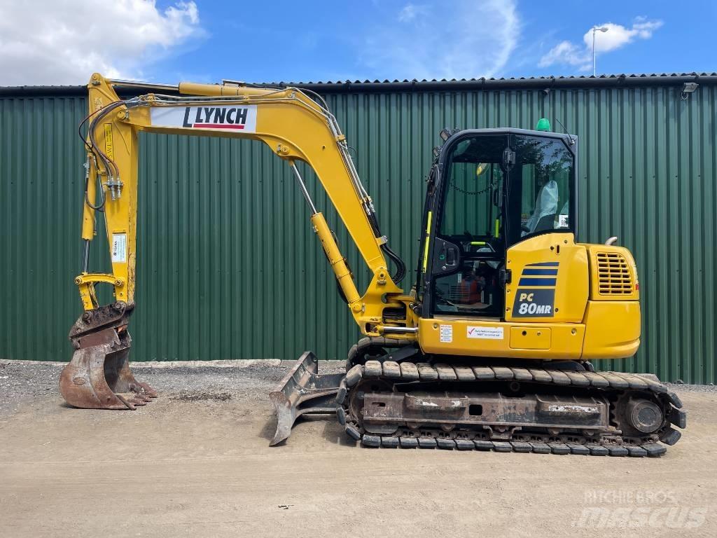 Komatsu PC 80 MR-5E0 Midibagger  7t - 12t
