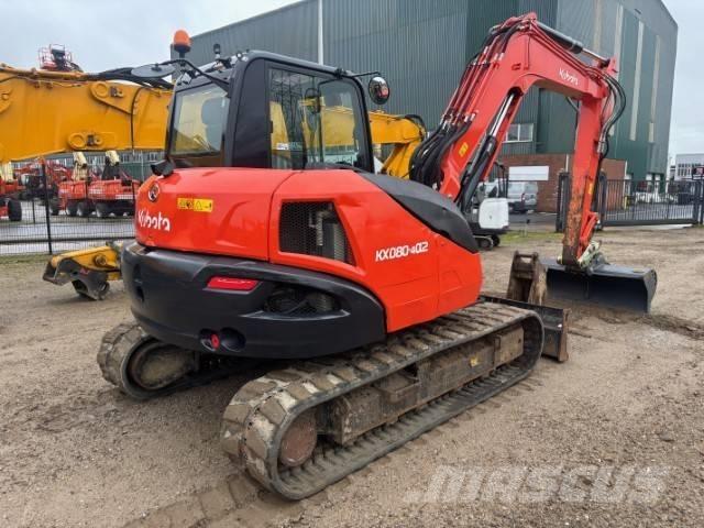 Kubota KX 080-4 Midibagger  7t - 12t