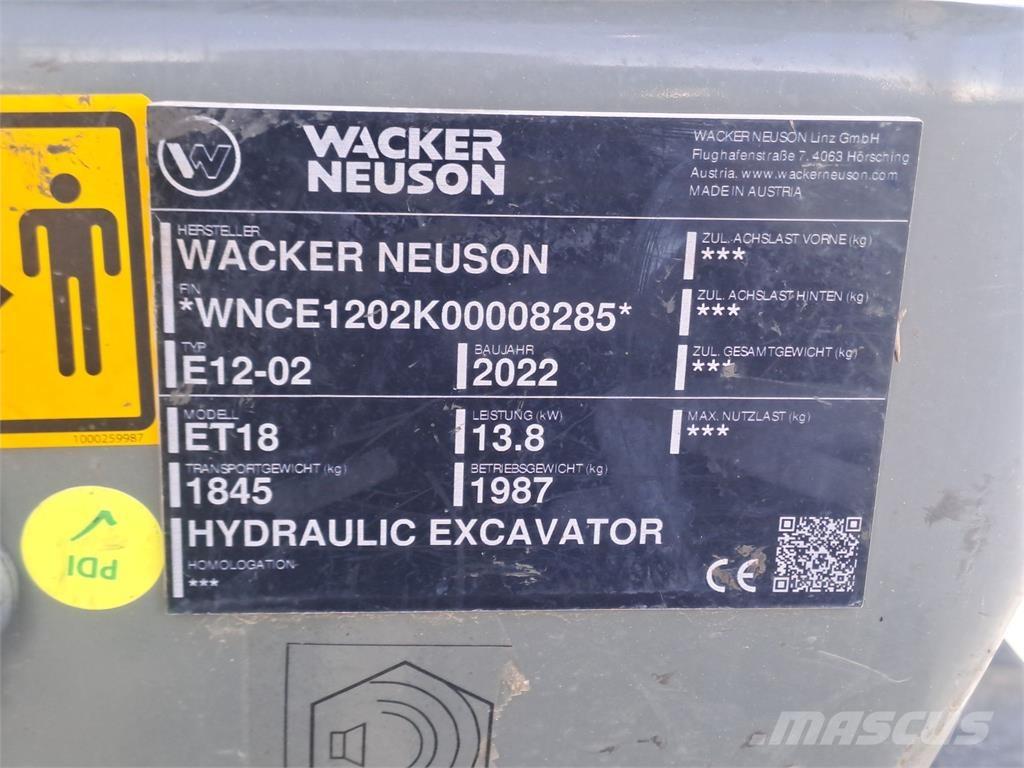 Wacker Neuson ET18 Raupenbagger