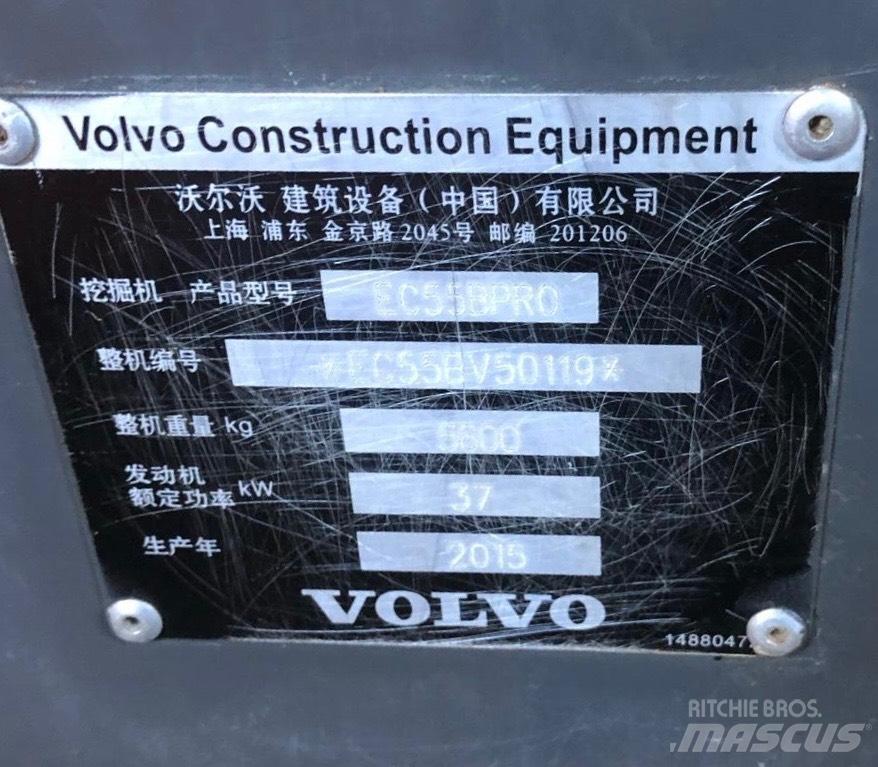 Volvo ECR 55 Minibagger < 7t