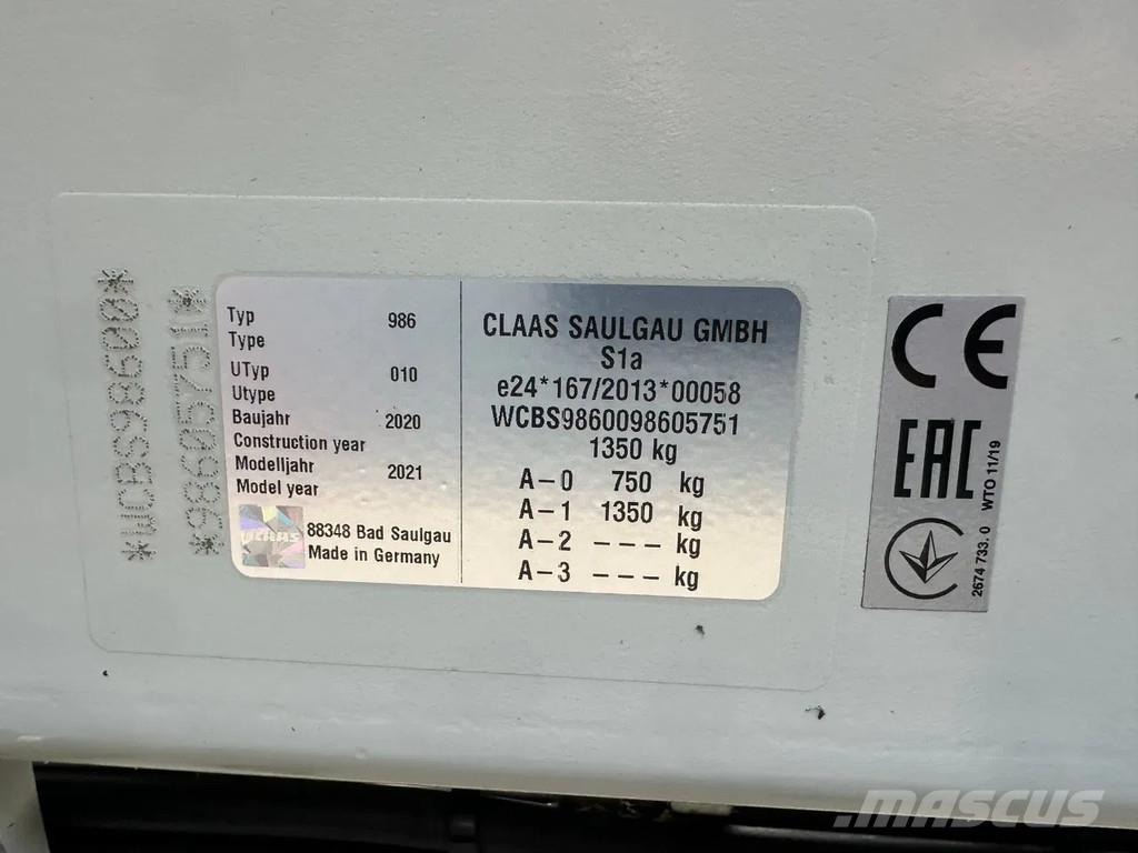 CLAAS Liner 2700 Schwader