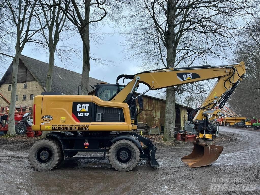 CAT M 318 F Mobilbagger