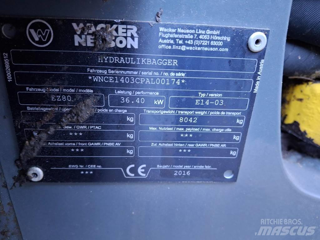 Wacker Neuson EZ 80 Midibagger  7t - 12t