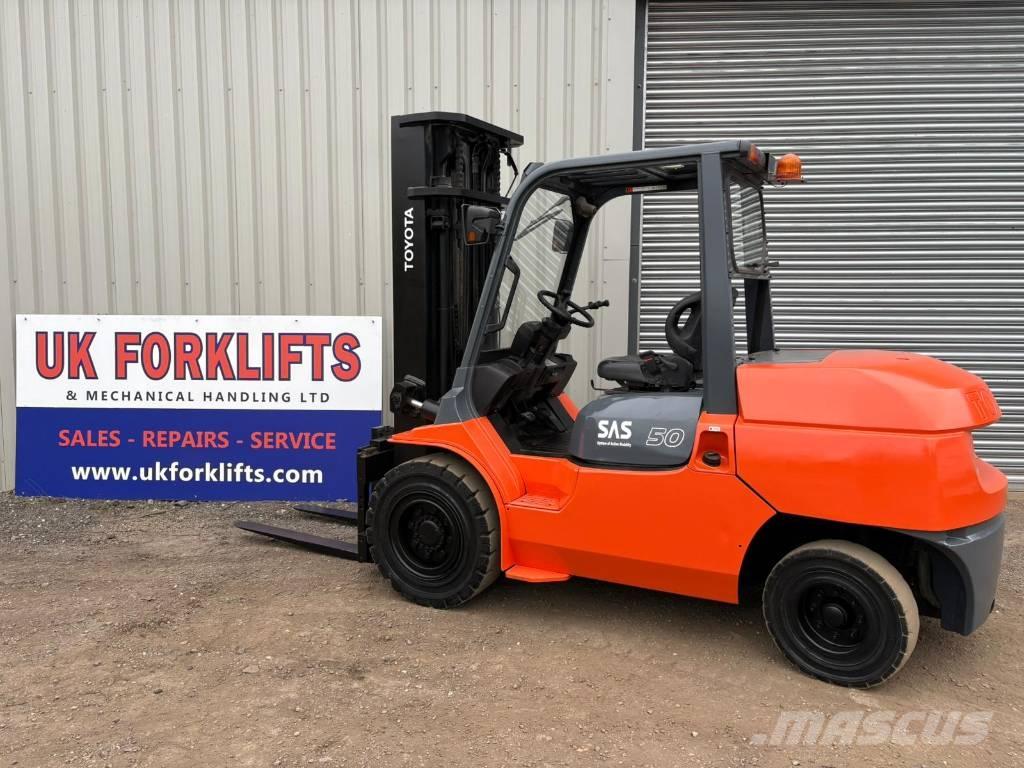 Toyota 7 FDA 50 Diesel heftrucks