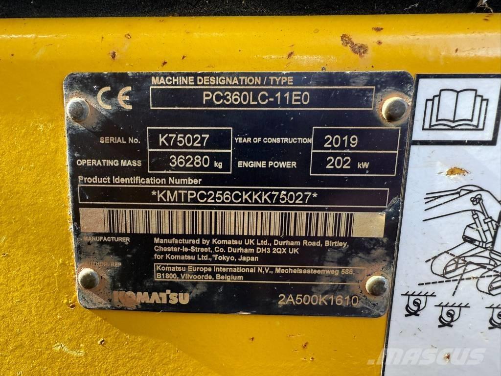 Komatsu PC 360 LC-11 Raupenbagger