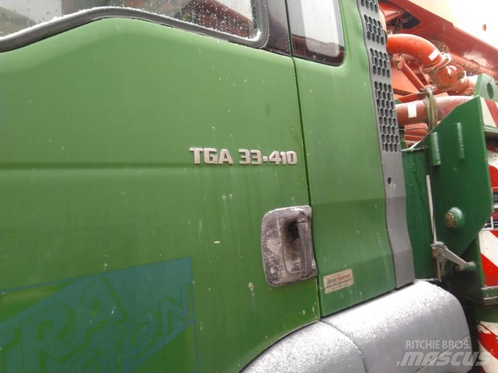 MAN TGA 33.410 Betonpumpen