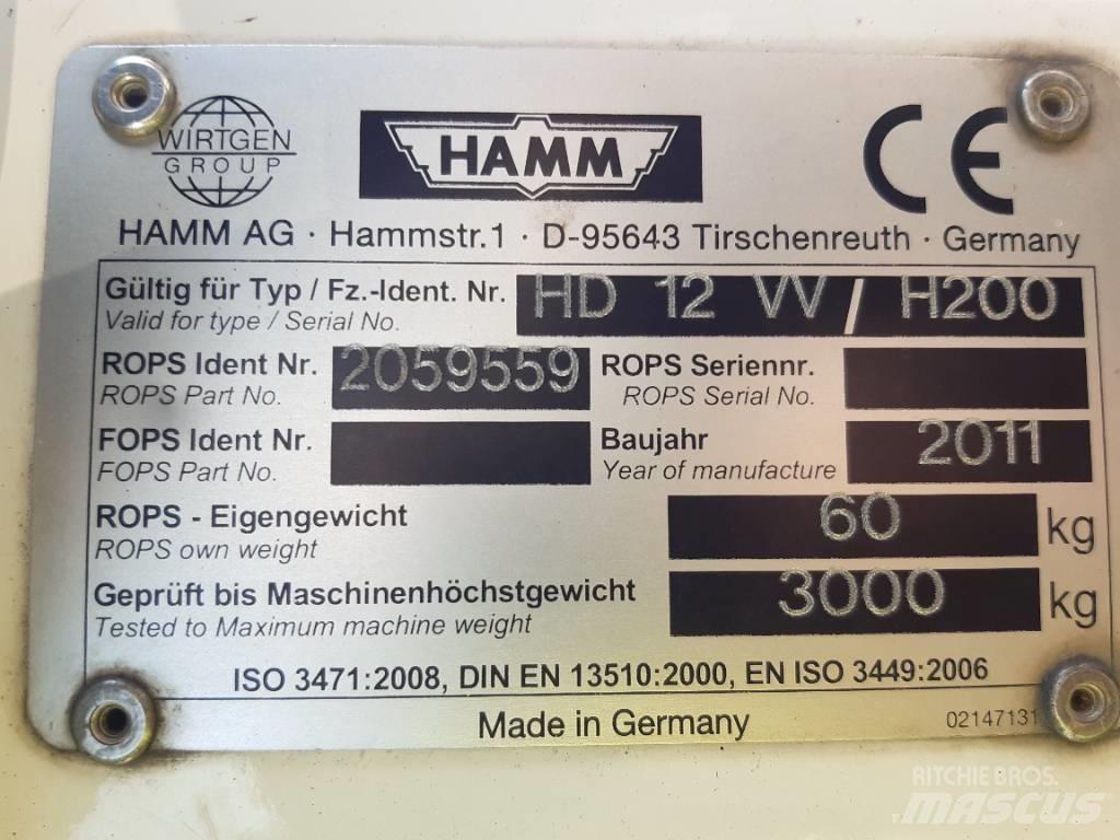 Hamm HD 12 VV Tandemwalzen