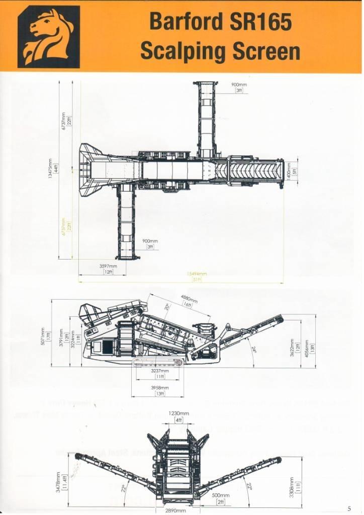 Barford SR165 Sieb- und Brechanlagen
